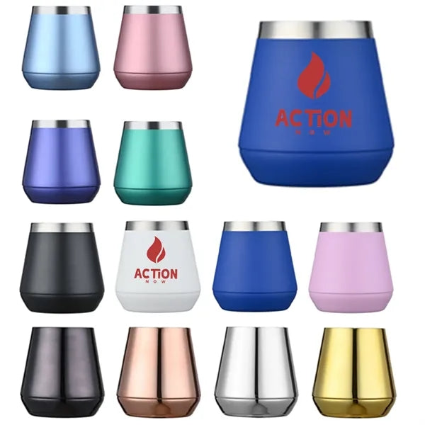 10 OZ Insulated Wine Tumbler Cup
