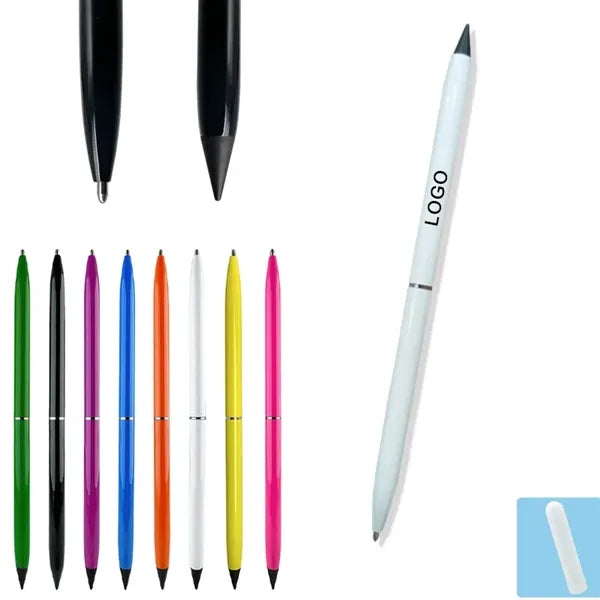 Twist Metal Pen and Infinity Pencil Set
