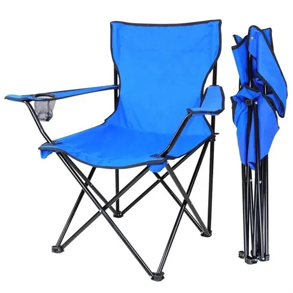 Camping Folding Chair with Carrying Bag (265 lbs Capacity)