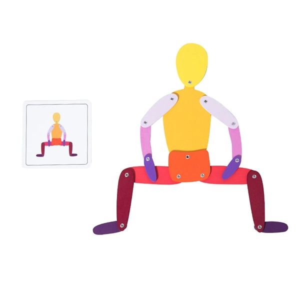 Human Body Matching Puzzle Toy