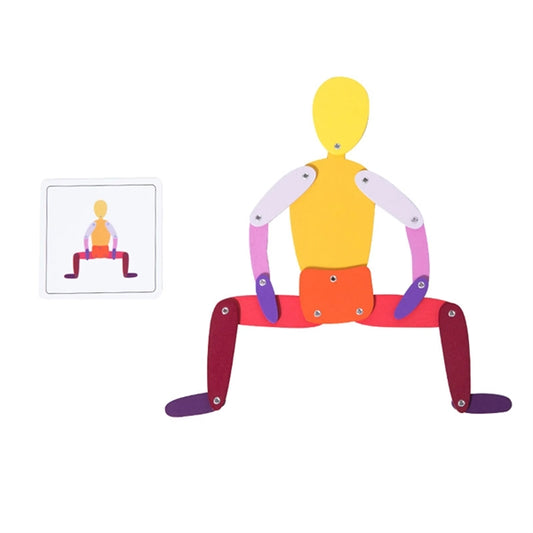 Human Body Matching Puzzle Toy