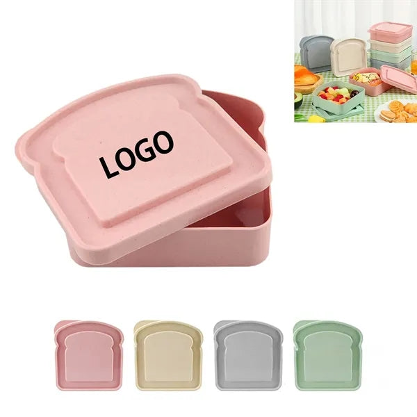 Wheat Straw Portable Lunch Box