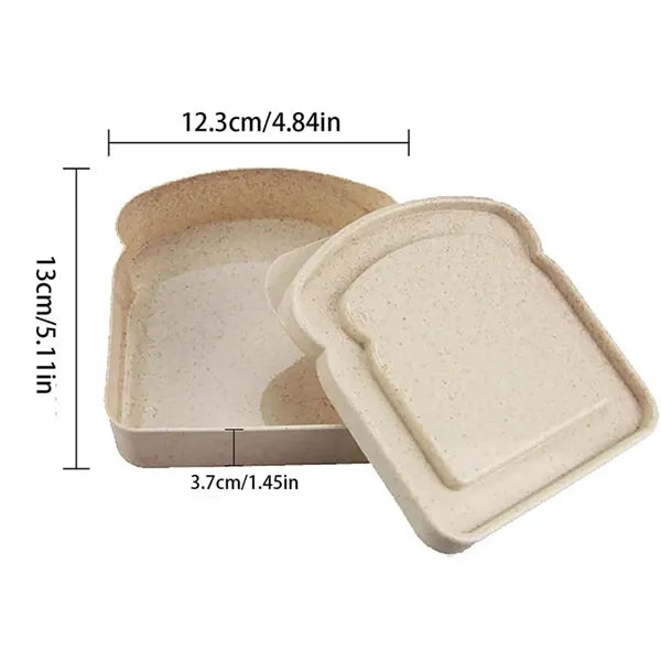 Wheat Straw Portable Lunch Box