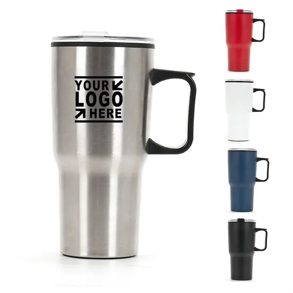 20 oz Double Wall Plastic Inner Tumbler with Handle