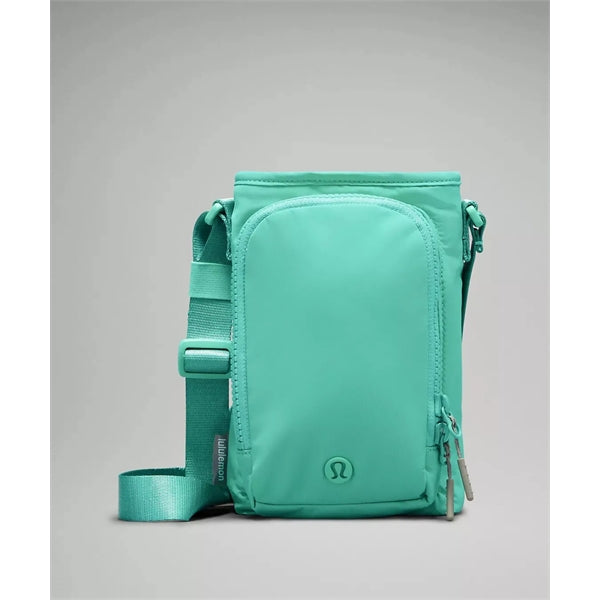 Water Bottle Crossbody with Front Pocket