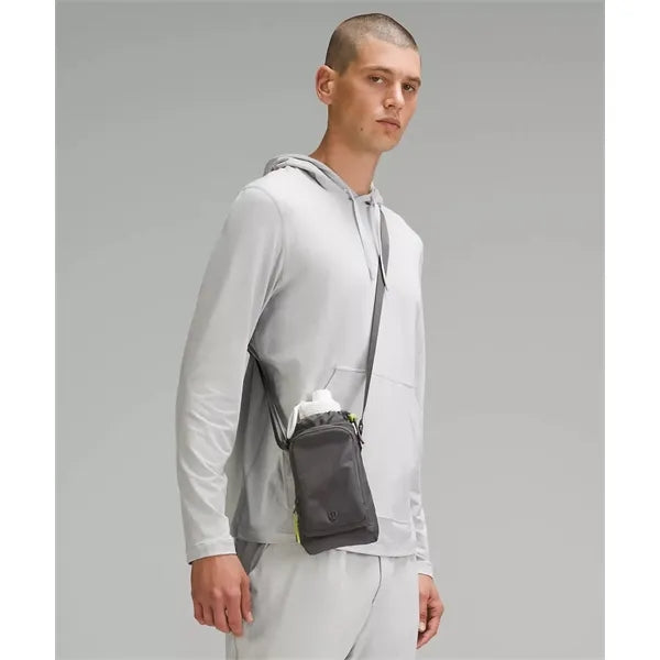 Water Bottle Crossbody with Front Pocket