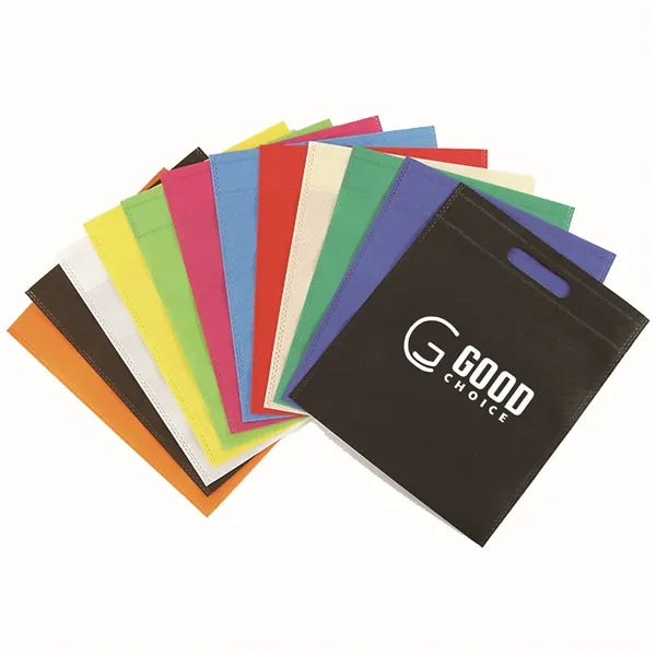 Non Woven Cut-Out Handle Tote Bag