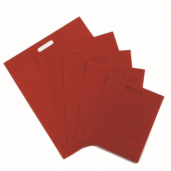 Non Woven Cut-Out Handle Tote Bag