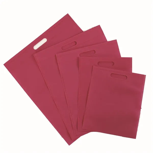 Non Woven Cut-Out Handle Tote Bag
