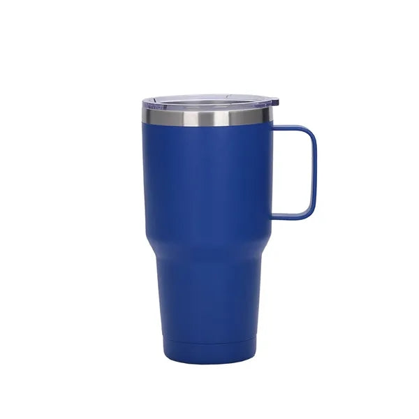 30 oz Vacuum Insulation Travel Tumbler with Handle