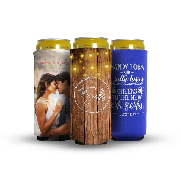 Full Color 12oz Neoprene Tall Slim Can Coolie
