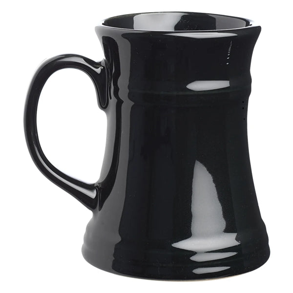 Ceramic Coated Craft Beer Tankard Mugs, 17 oz.