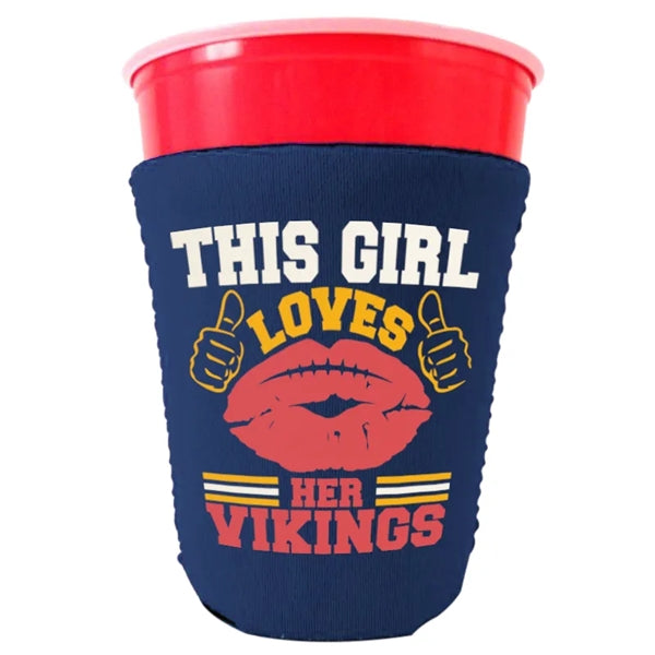Full Color Solo Cup With Botton Coolie