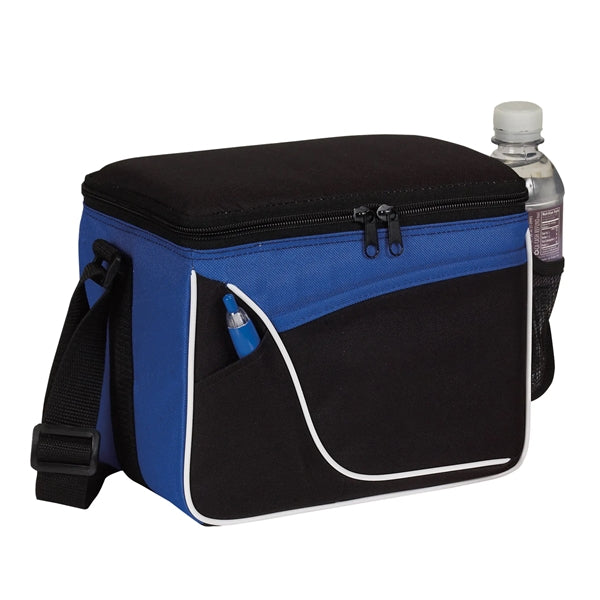 Two-Tone 6 Can Insulated Cooler Bag