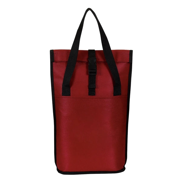 Roll Over Insulated Cooler Wine Tote