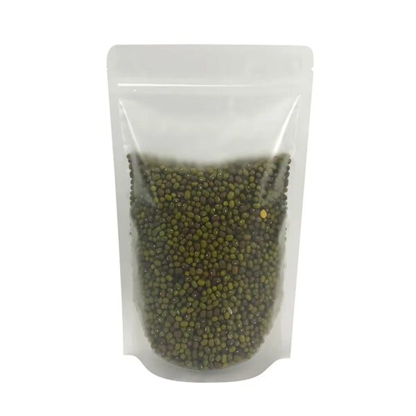 Matte Frosted Clear Zipper Food Bags