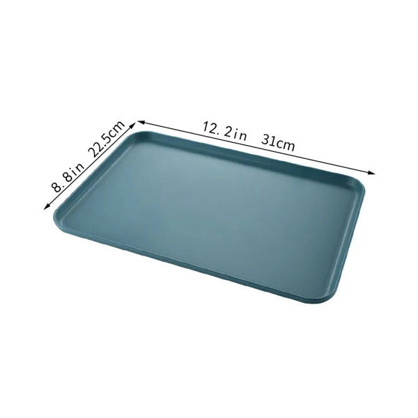 Eco-Friendly Plastic Restaurant Stackable Serving Food Tray