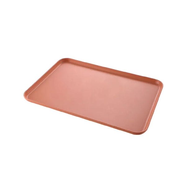 Eco-Friendly Plastic Restaurant Stackable Serving Food Tray