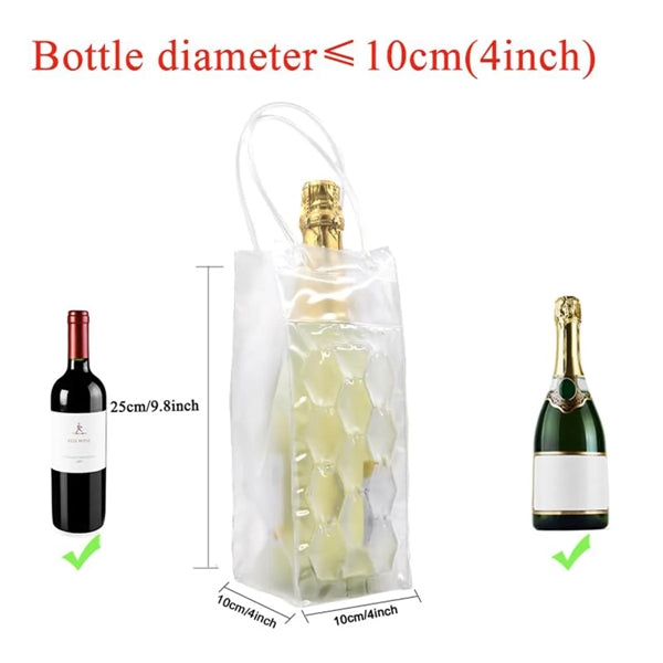 Bottles Refrigerated Wine PVC Bag