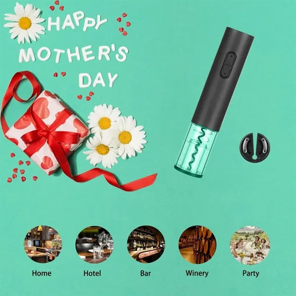 Electric Wine Opener And Foil Cutter Kit