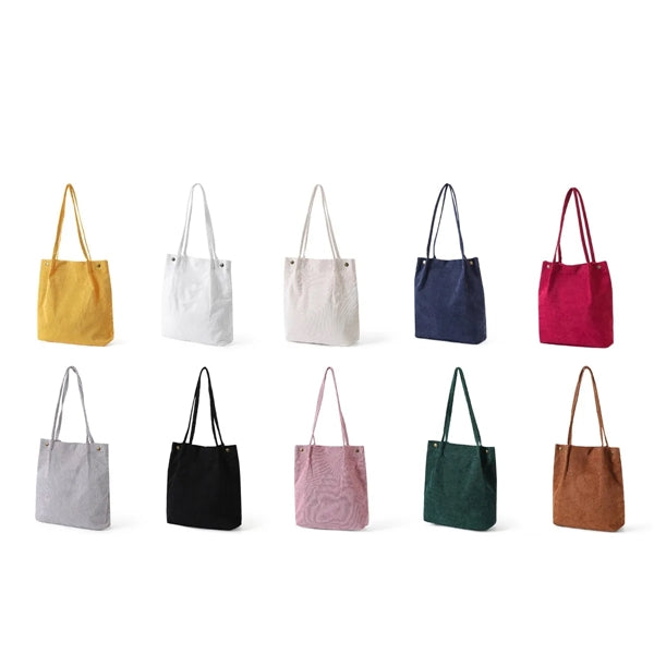 Corduroy Tote Bag