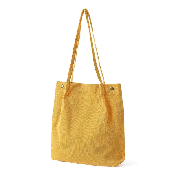 Corduroy Tote Bag
