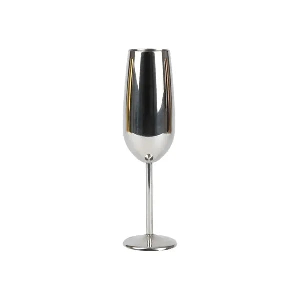 Stainless Steel Champagne Flute Goblet Wine Cup