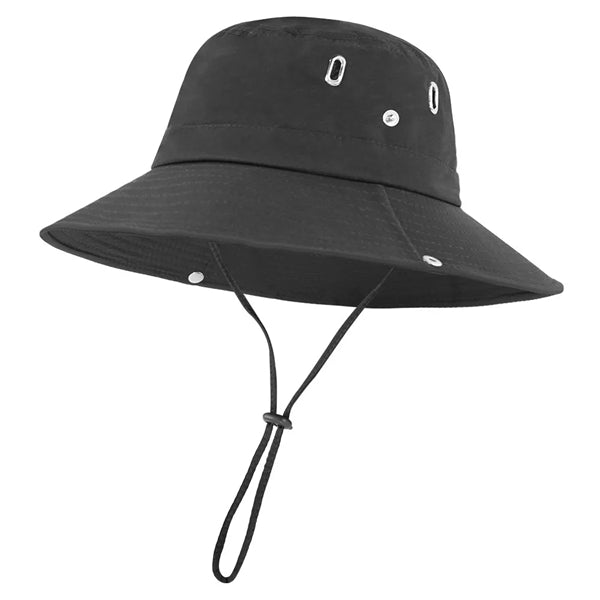 Full Color Imprint Outdoor Fishing Wide Brim Sun Bucket Hat