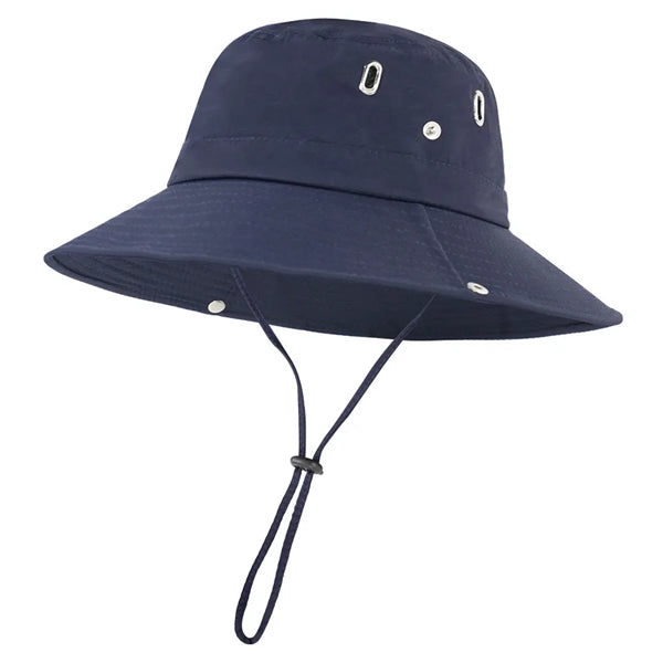 Full Color Imprint Outdoor Fishing Wide Brim Sun Bucket Hat