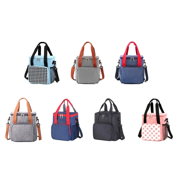 Portable Insulated Cooler Lunch Bag
