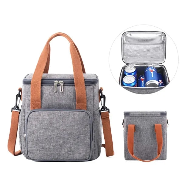 Portable Insulated Cooler Lunch Bag