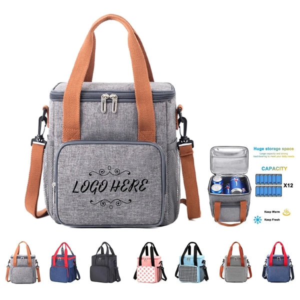 Portable Insulated Cooler Lunch Bag