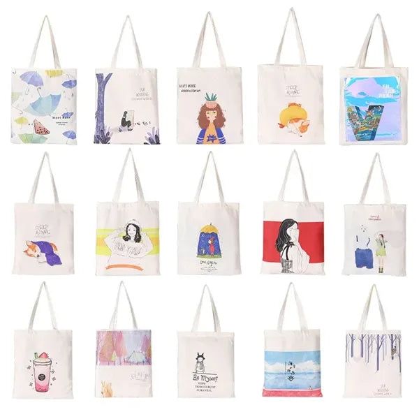 8 oz Natural Cotton Canvas Tote Bag