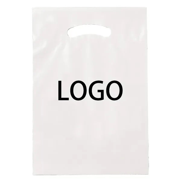 Recyclable Die Cut Plastic Bag 9x13