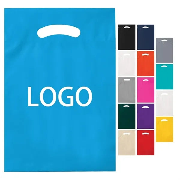 Recyclable Die Cut Plastic Bag 9x13