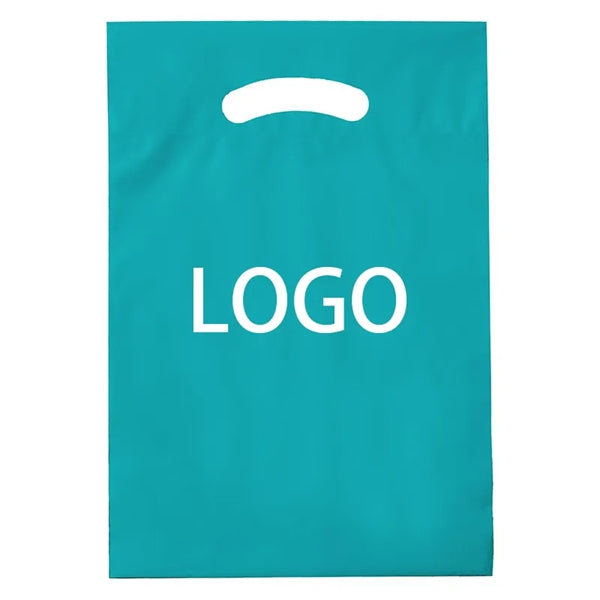 Recyclable Die Cut Plastic Bag 9x13