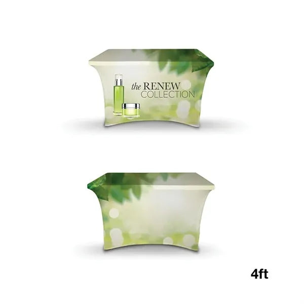 DisplaySplash 4' RPET Stretch Table Cover