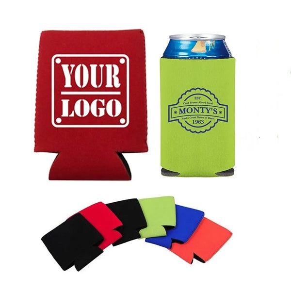 12 Oz Collapsible Neoprene Can Coolers