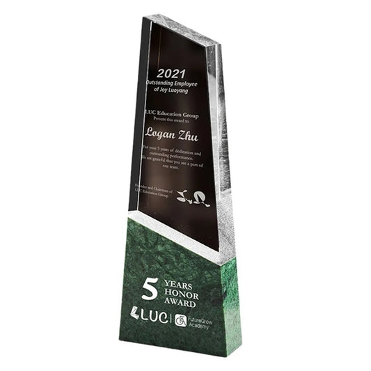 Crystal Glass Trophy