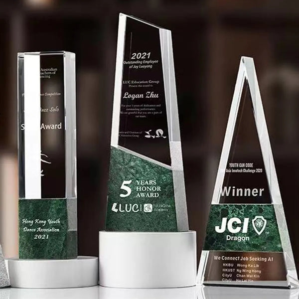 Crystal Glass Trophy