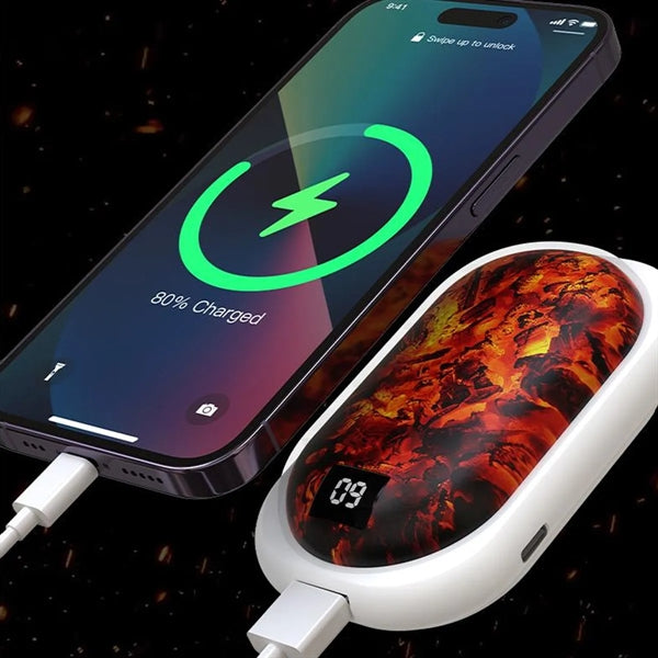 Rechargeable Atmosphere Fire Hand Warmer