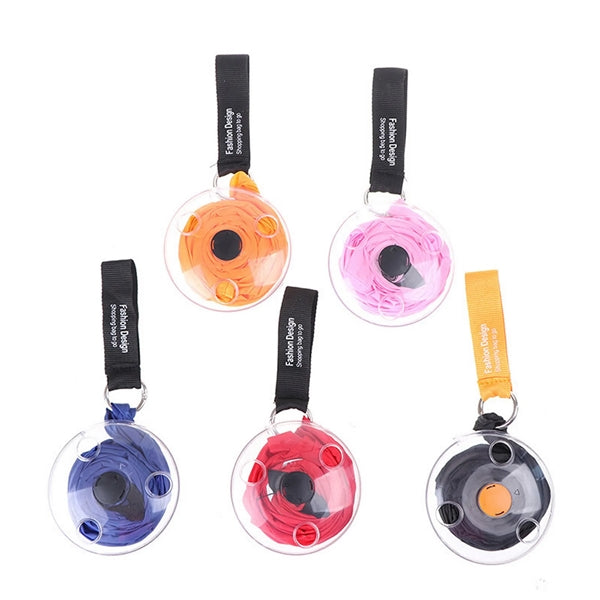 Heavy Duty Foldable Shopping Tote Bag in Plastic Discs