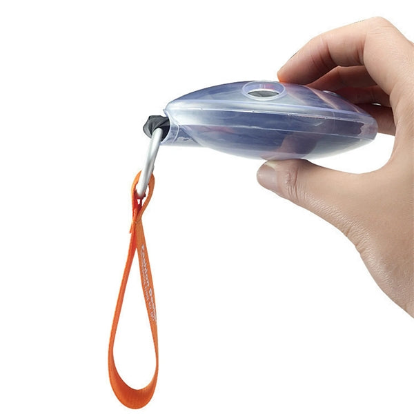 Heavy Duty Foldable Shopping Tote Bag in Plastic Discs