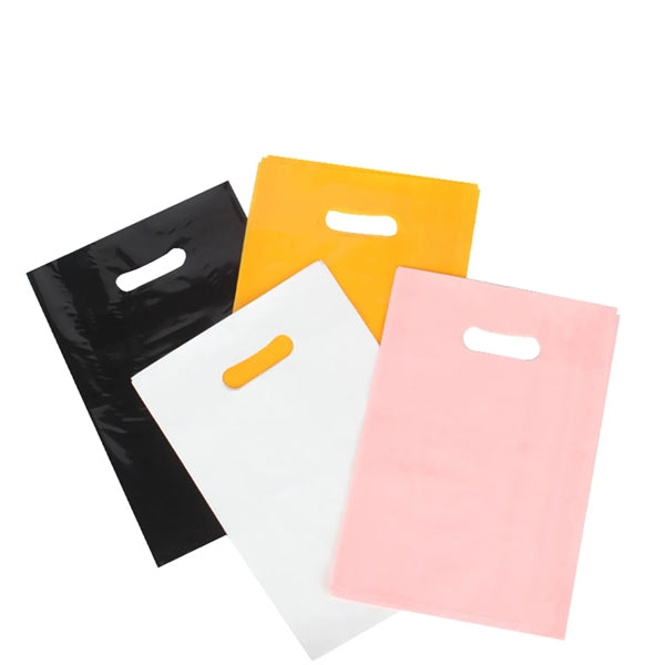 Die Cut Fold-Over Reinforced Plastic Bag