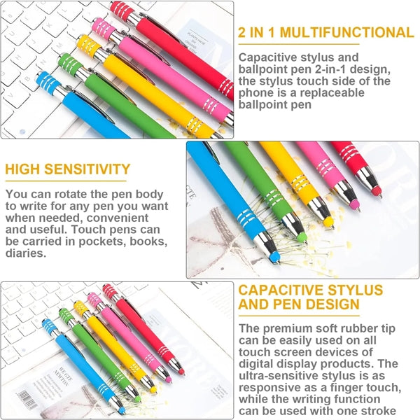 Metal Pen With Stylus Screen Touch