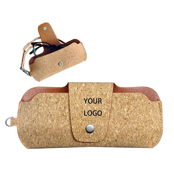 Cork Leather Eyeglasses Pouch