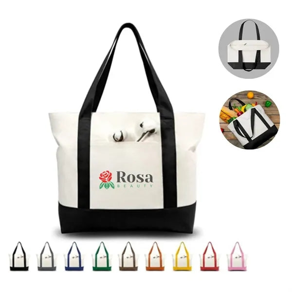 Large Stylish Canvas Tote Bag