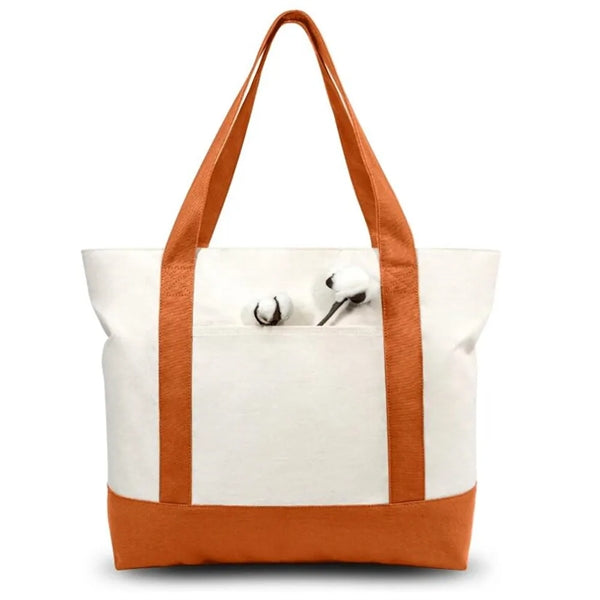 Large Stylish Canvas Tote Bag
