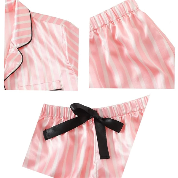 Women's Sleepwear Shirt and Shorts Pajama Set