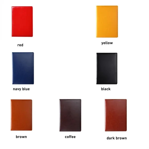 Business Planner PU Leather A5 Notebook